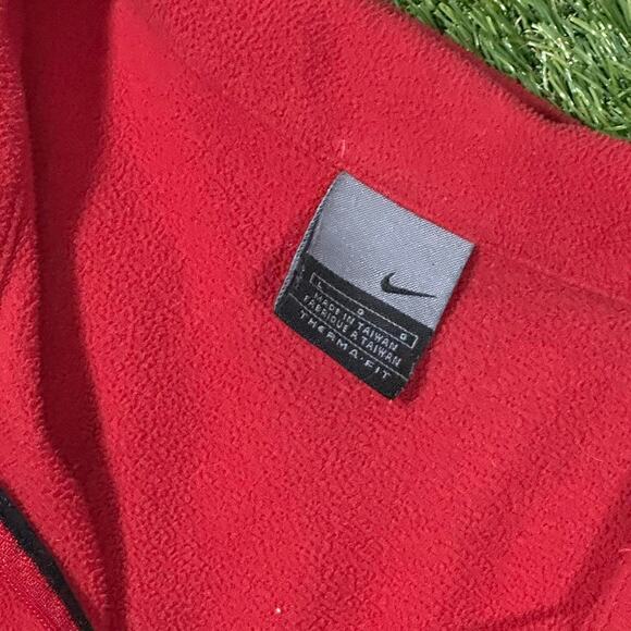 Vintage Nike Fleece Longsleeve Shirt - Picture 2 of 2